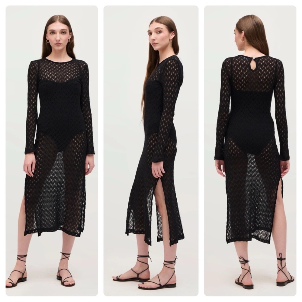 Hill House Black Lace Dress